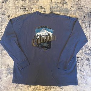 Columbia Long Sleeve Graphic Tee